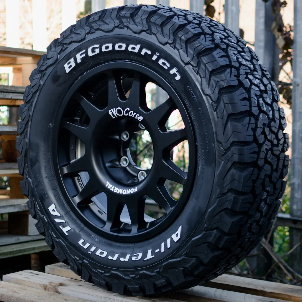 Evo Corse Dakarzero 17" Wheel & Tyre Package For Toyota Land Cruiser Prado 150 (2010+) 1