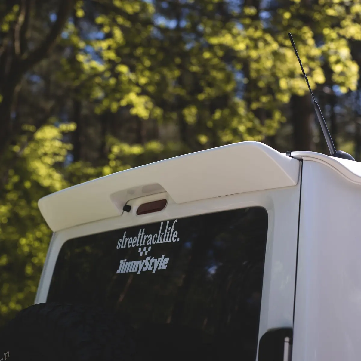 High Peak Tailgate Spoiler For Suzuki Jimny (2018+) 1