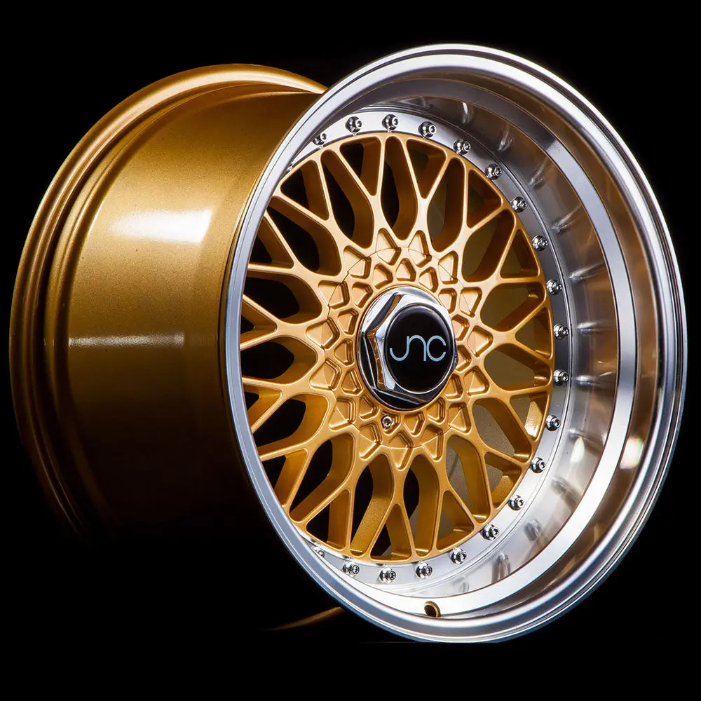 Jnc004 Gold Machined Lip 1
