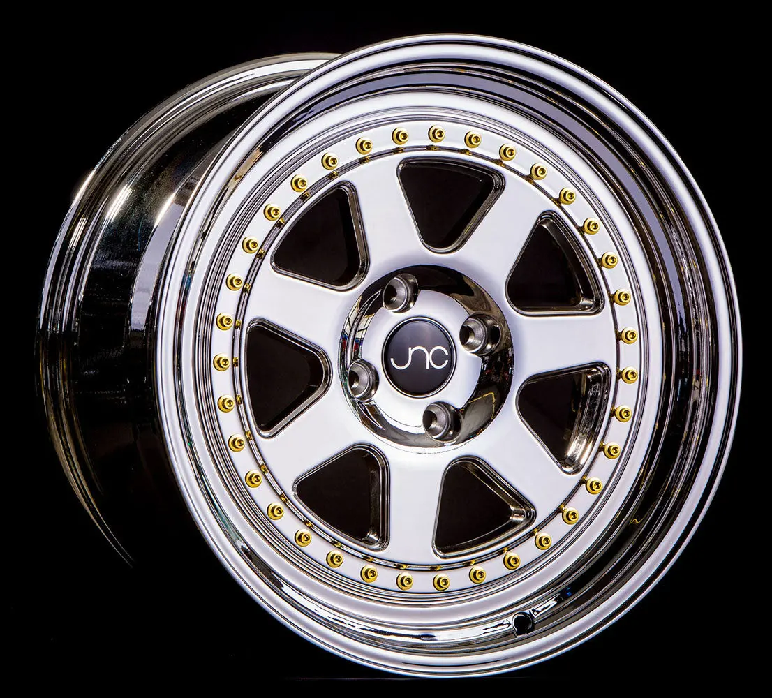 Jnc048 Platinum W/ Gold Rivets 1