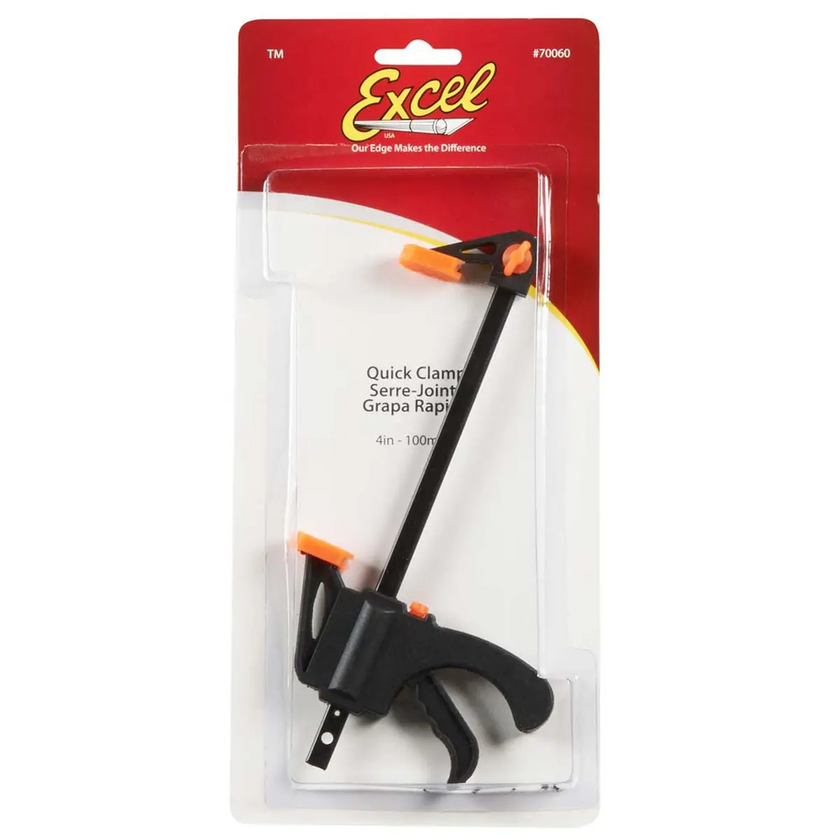 Excel Quick Release Speed Clamp, 4" 1
