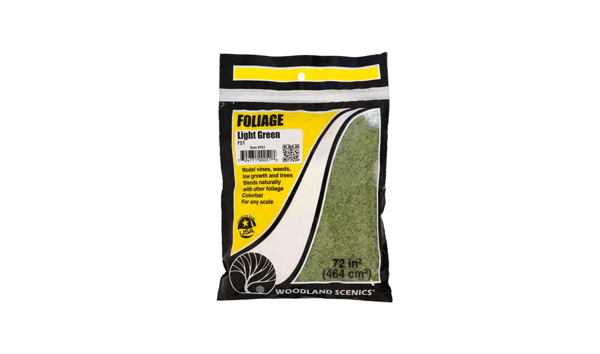 Woodland Scenics Foliage - Light Green 1