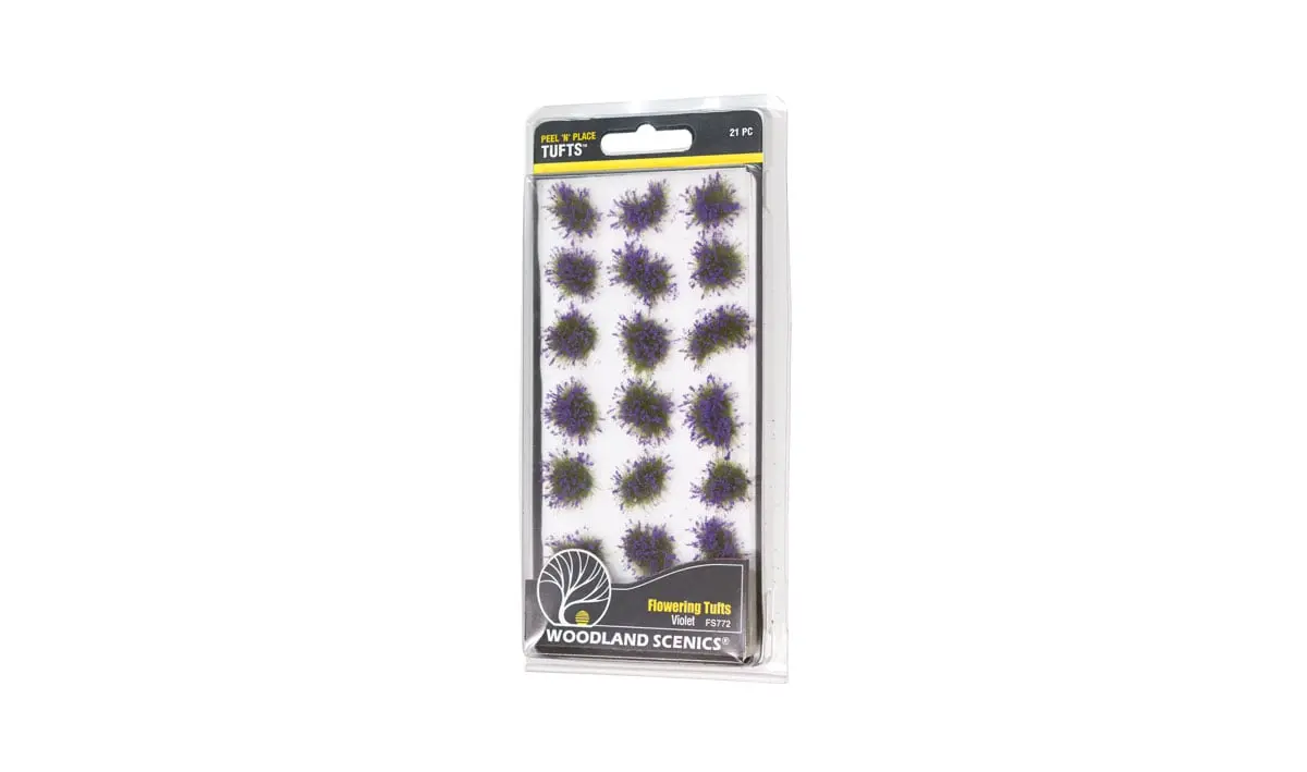 Woodland Scenics Violet Flowering Tufts 1