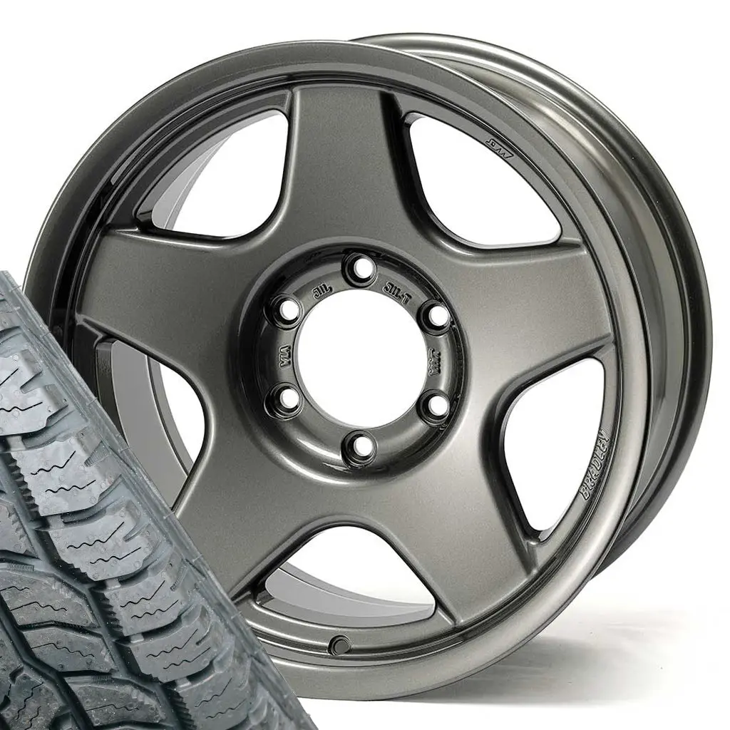 Bradley V Ta-Limited 18" Wheel & Tyre Package For Toyota Hilux (2016+) 1