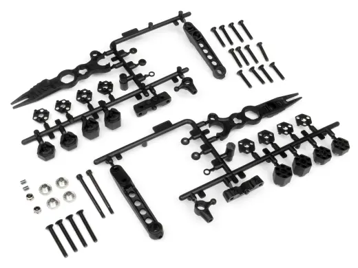 Hpi Front Body Mount/Wheel Hub Set (2) 1