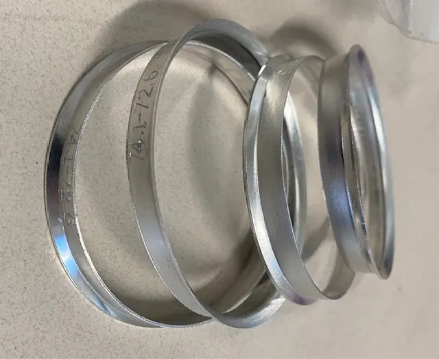 Hub Ring - Aluminum Set (4Pcs) (74.1Mm O.D. To 72.6 Mm Id) 1