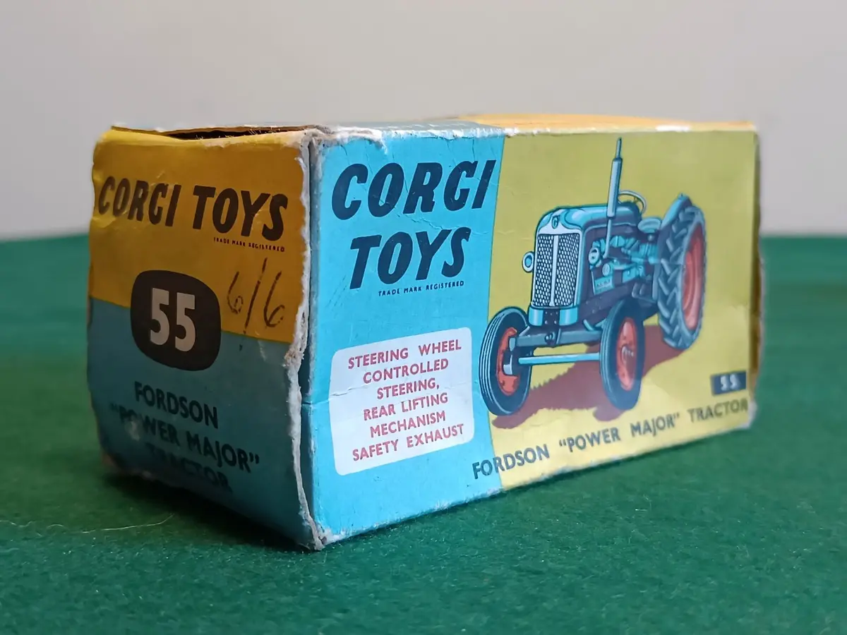 55 Fordson Power Major Tractor With Original Box 1