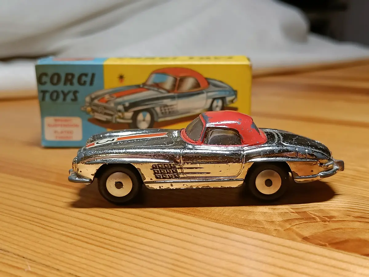 304S Mercedes 300Sl Roadster Hard Top With Original Box 1
