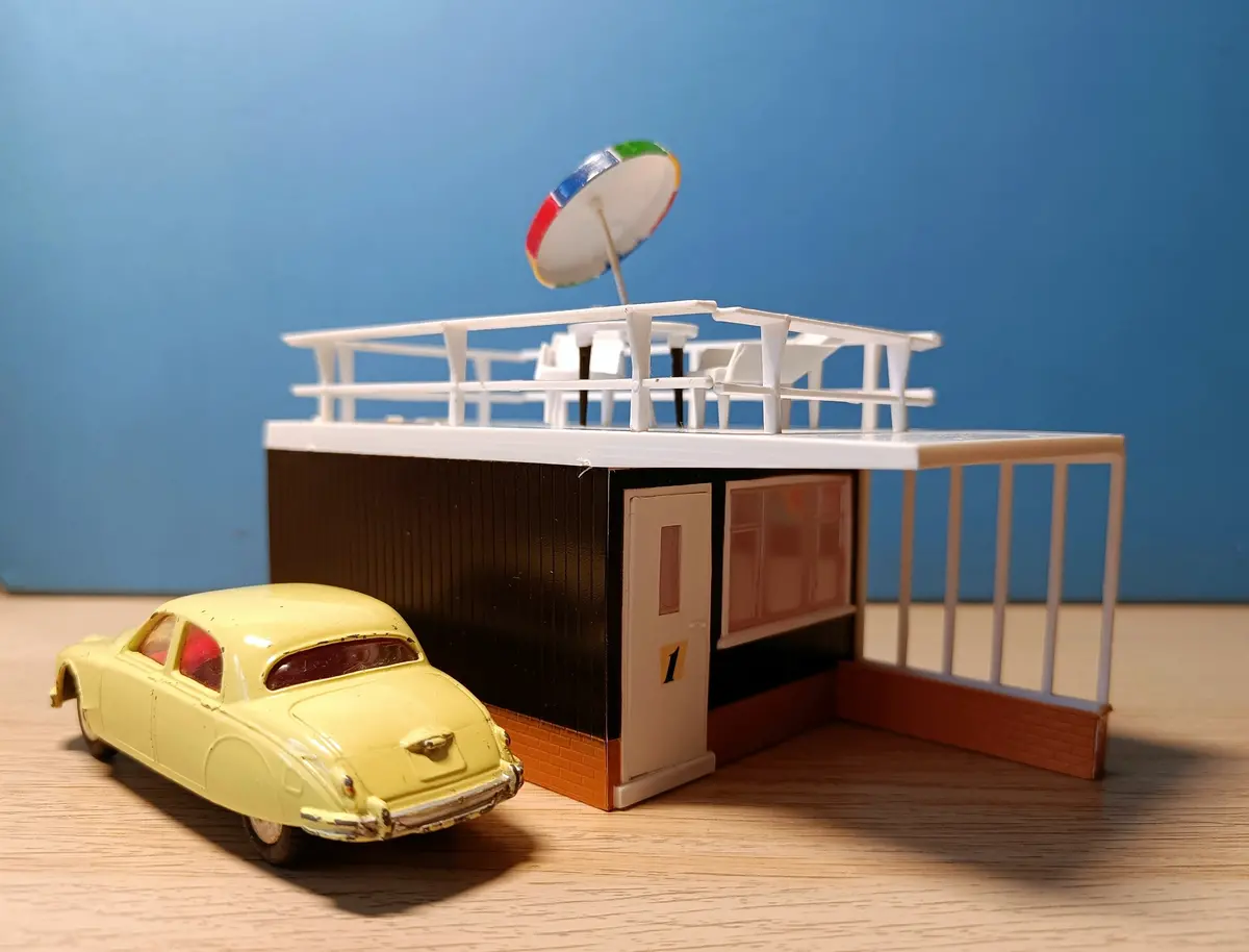 611 Corgi Kits Motel Chalet *In Original Box* 1