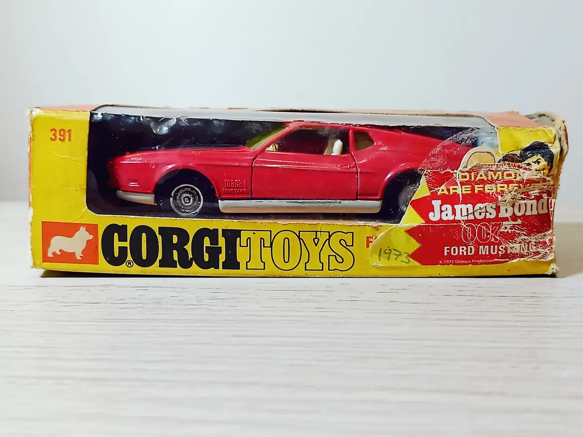 391 James Bond Ford Mustang Mach 1 *With Original Box* 1