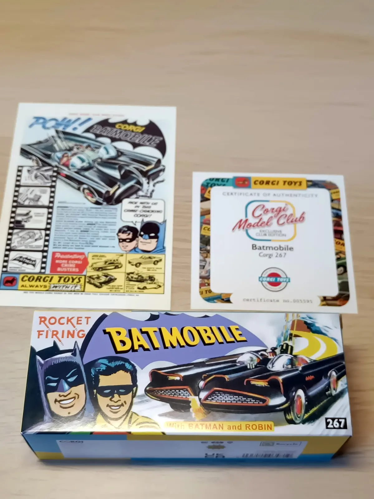 R267 Batmobile *Matt Black* Club Edition 1