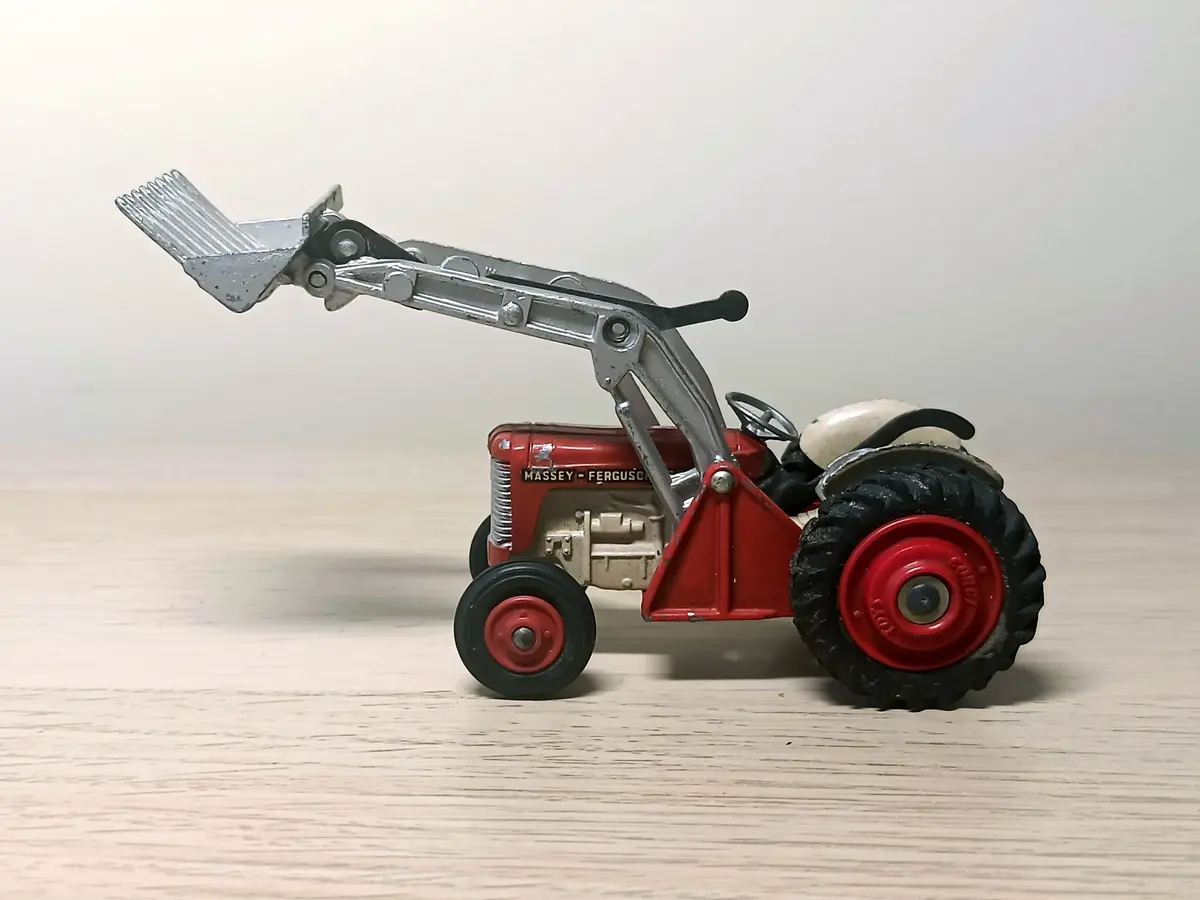57 Massey Ferguson 65 Tractor With Fork (Complete) 1