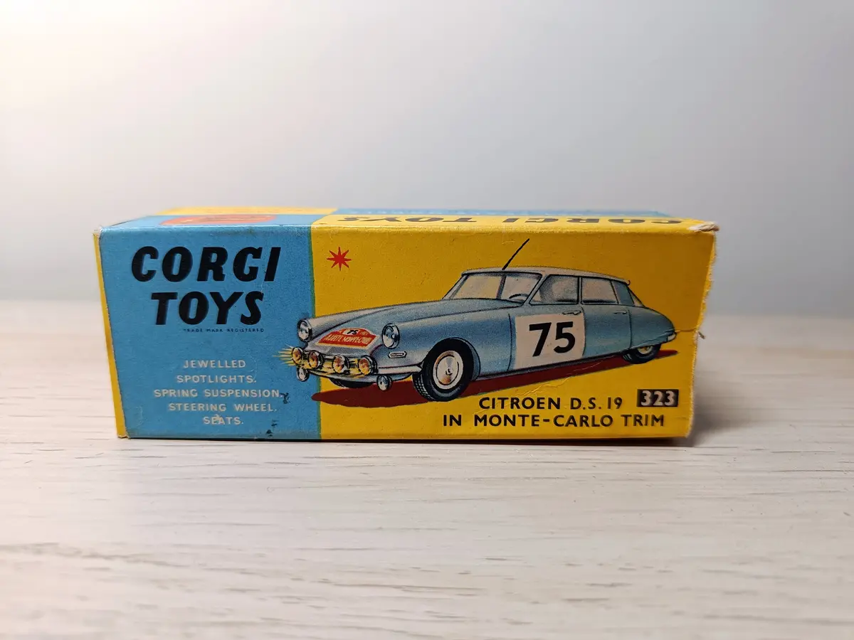 Corgi Toys 323 Citroen Ds19 Monte Carlo *Original Box* 1