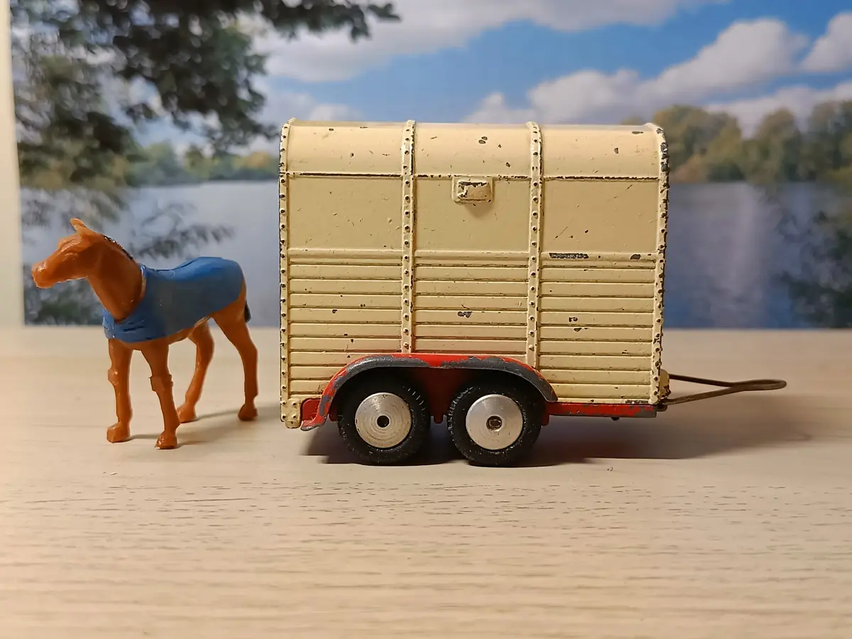 102 Rice Pony Trailer In Cream Early Edition *With Original Box* 1