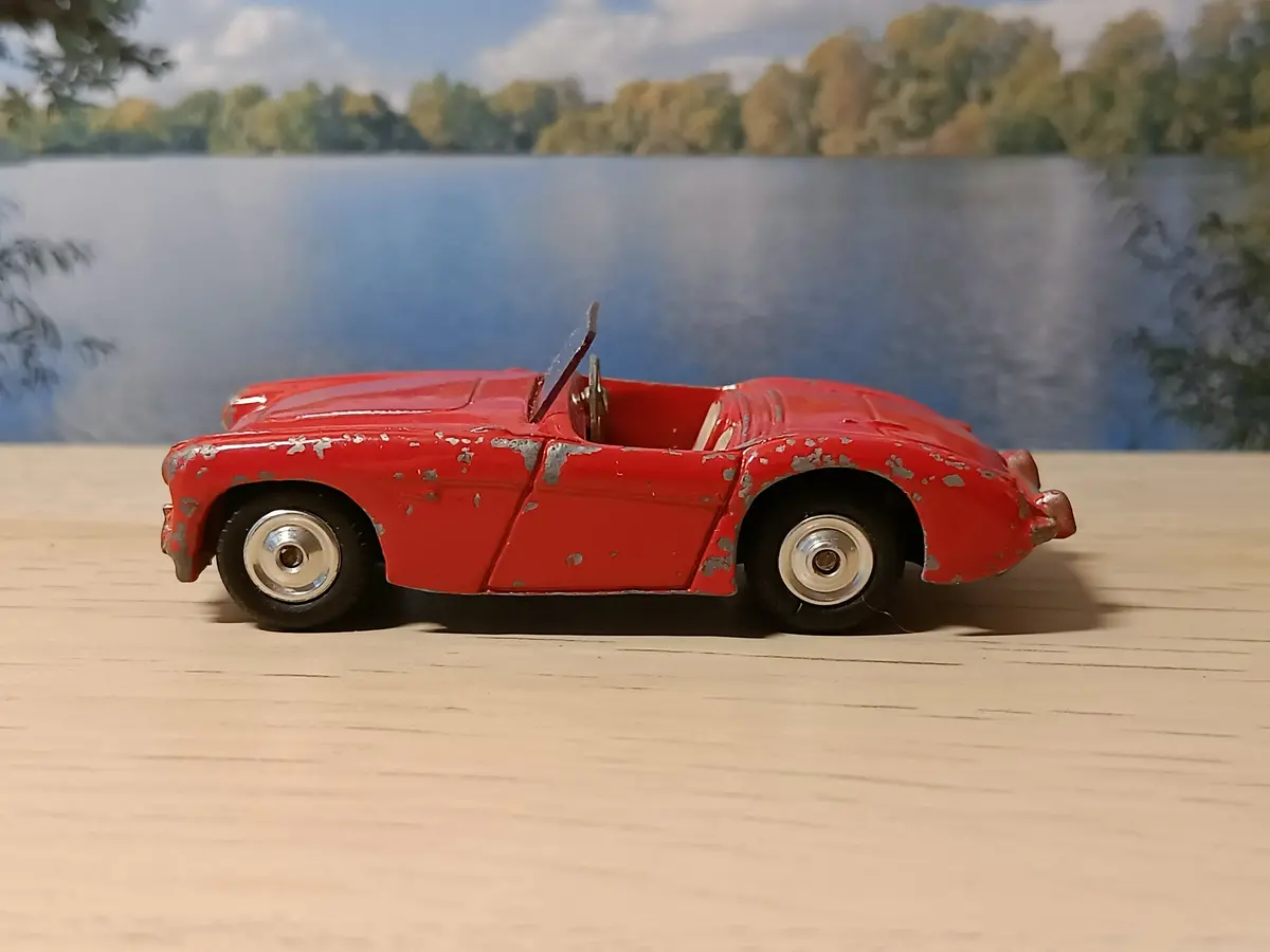 300 Austin Healey In Red With Shaped Wheels 1