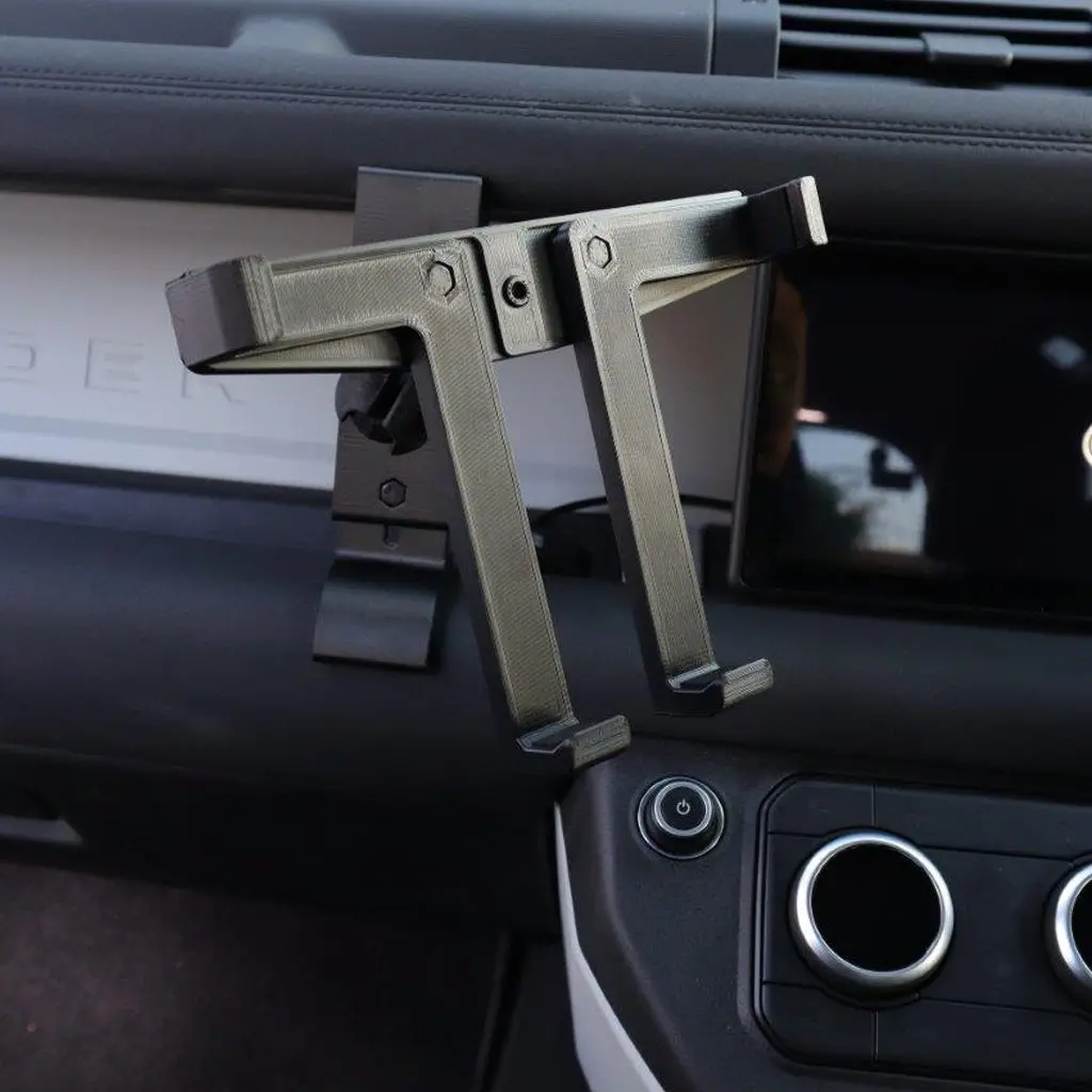 Front Adjustable Tablet Mount Kit For Land Rover Defender (2020+) 2