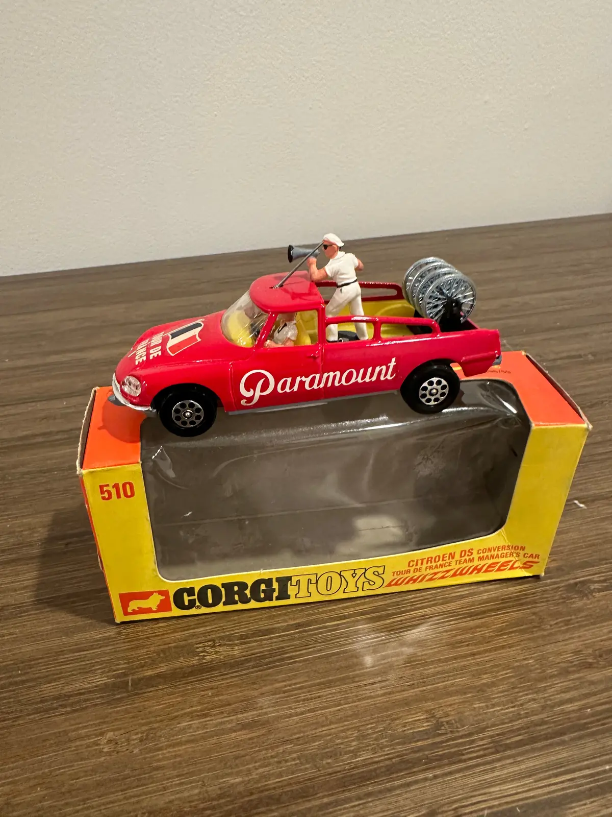 Corgi Toys 510 Citroen Tour De France With Original Box 1