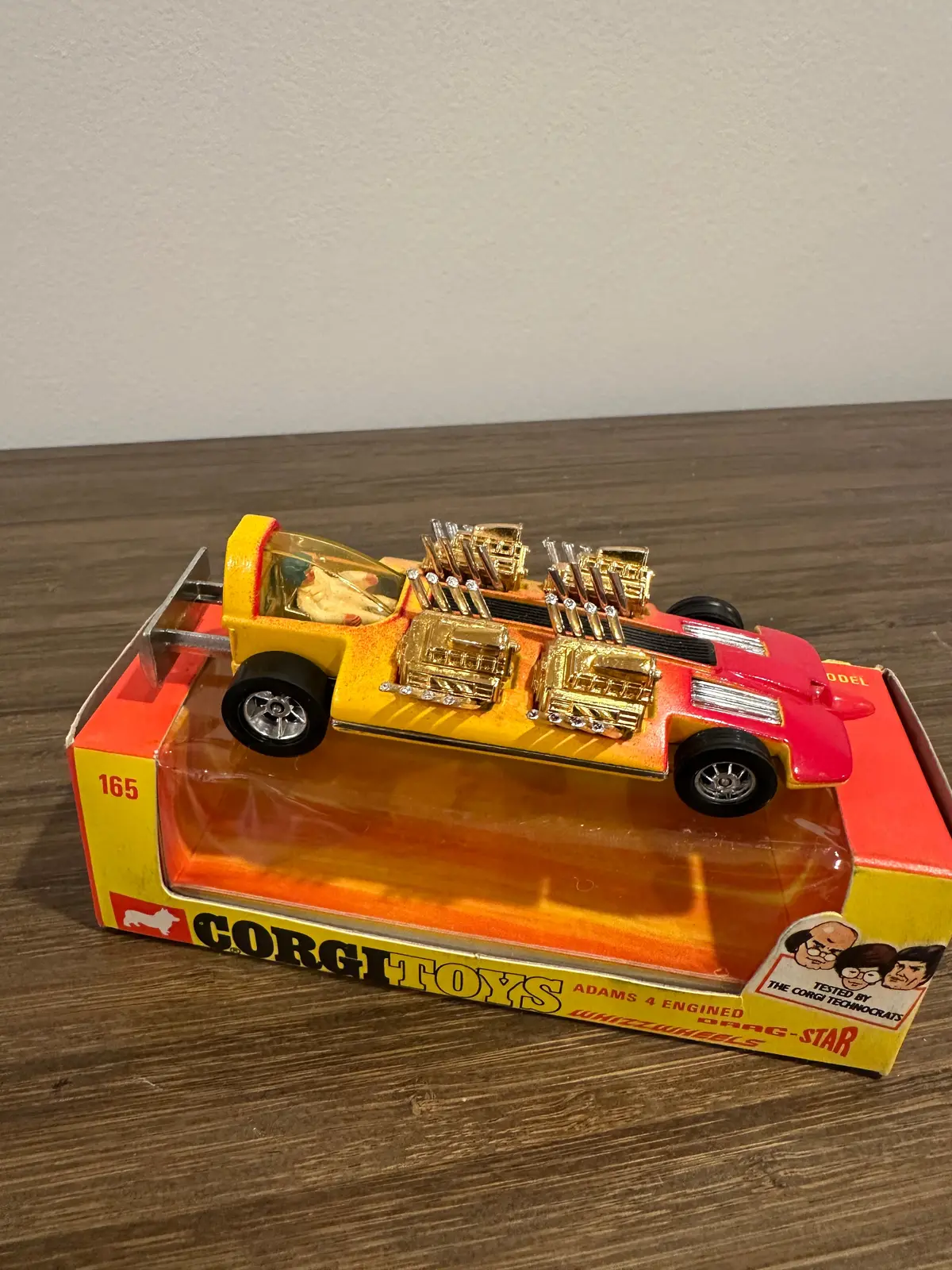 Corgi Toys 165 Adams Dragster With Original Box 1