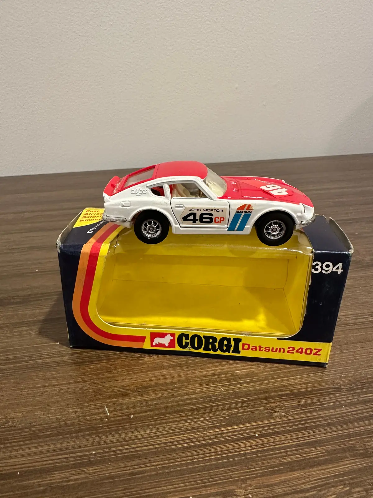 Corgi Toys 394 Datsun 240Z With Original Box 1