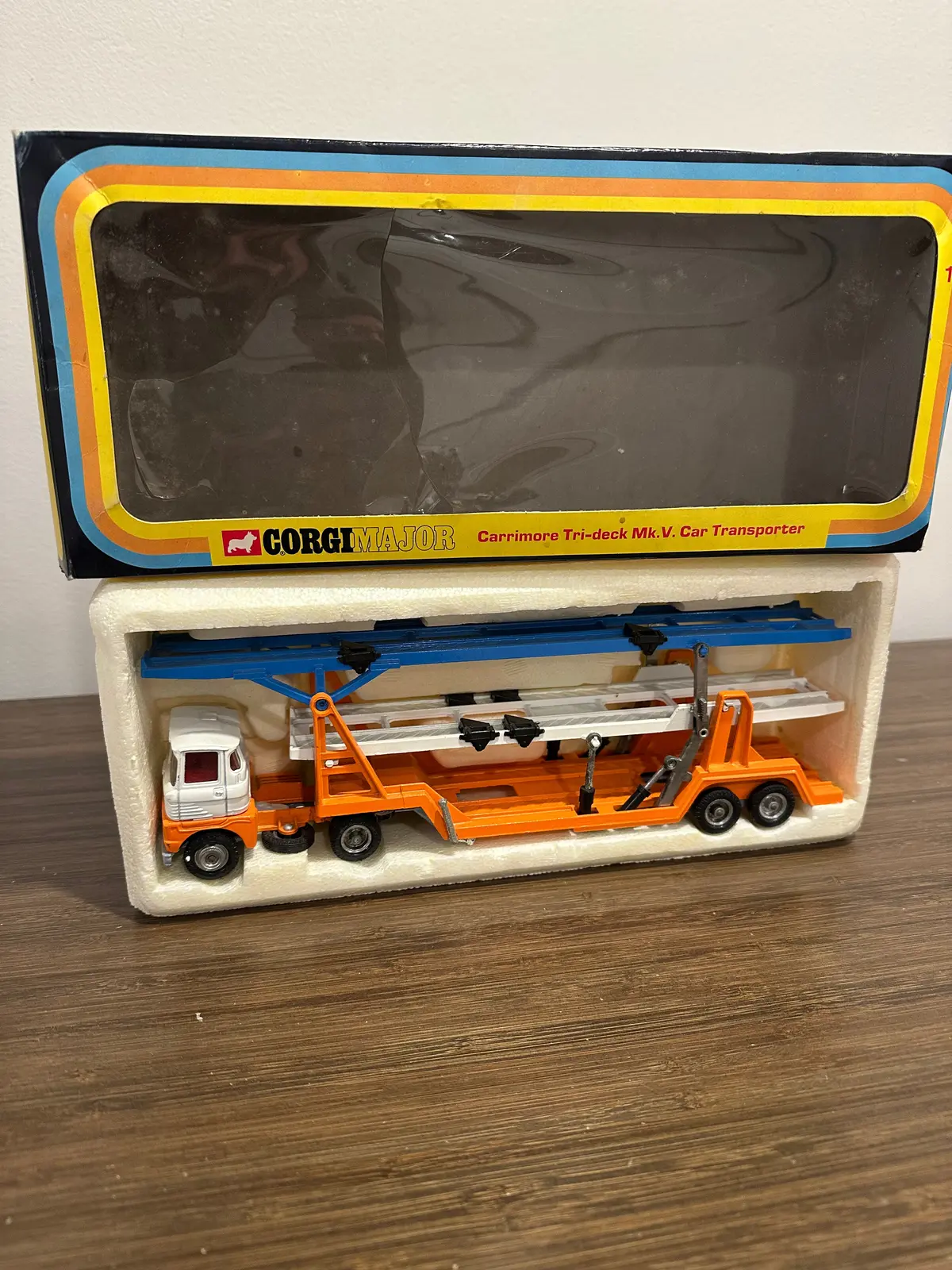 Corgi Major 1146 Carrimore Tri-Deck Mk V With Original Box 1