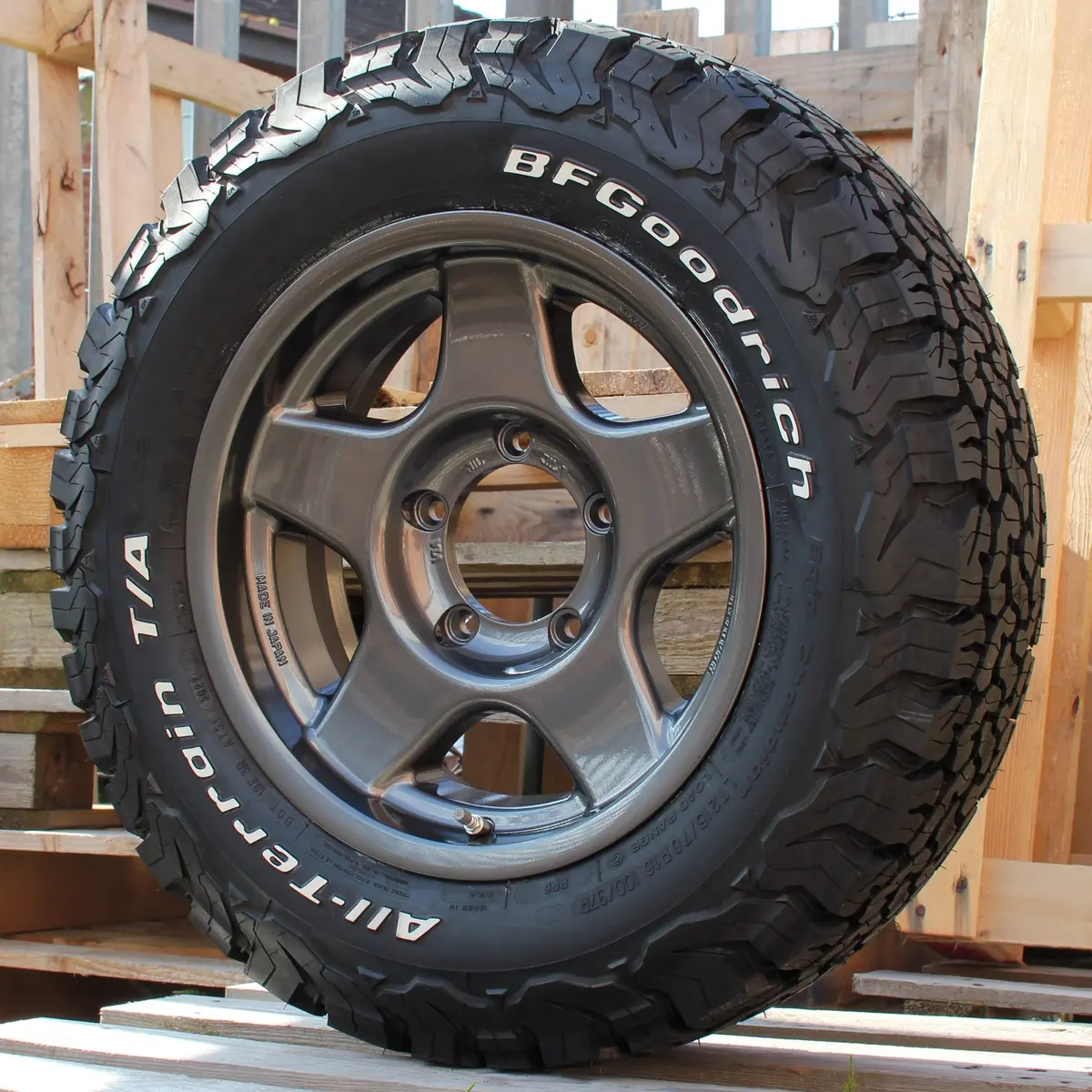 Bradley V 16" Wheel & Tyre Package For Suzuki Jimny (1998+) 1