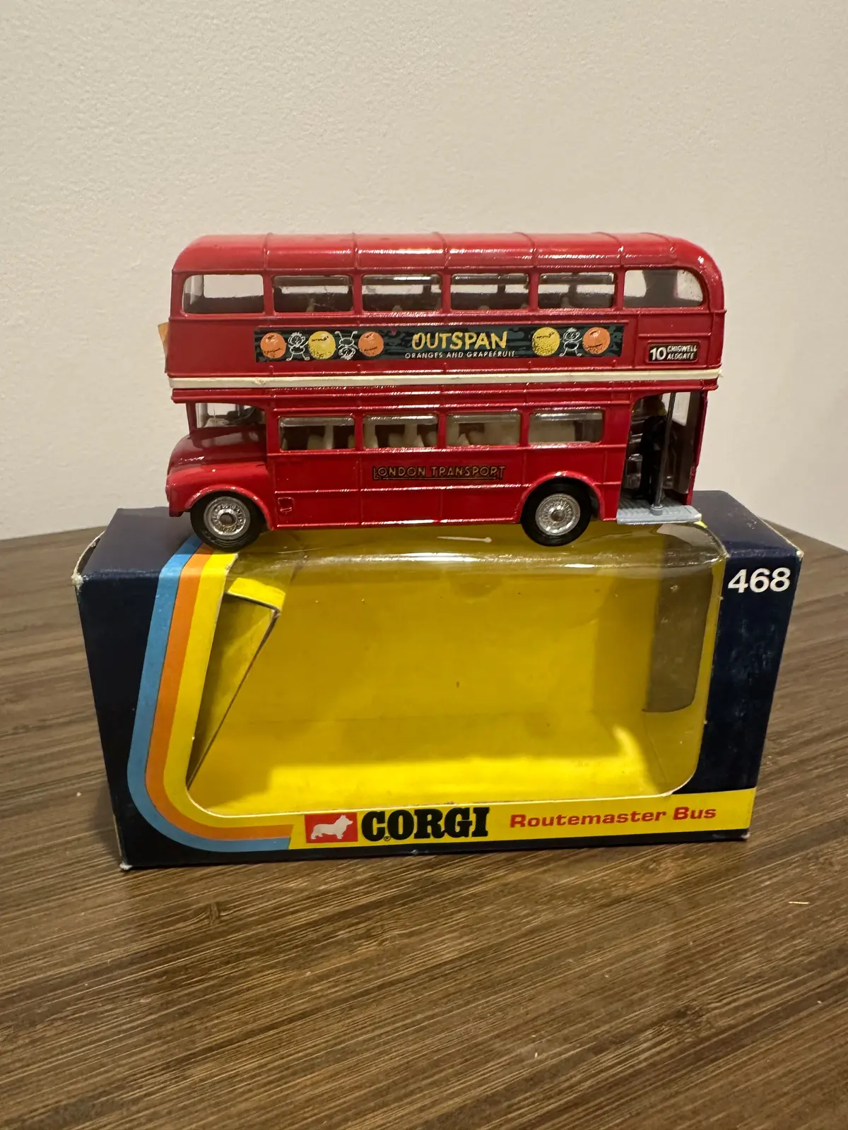 Corgi Toys 468 Routemaster Bus With Original Box 1