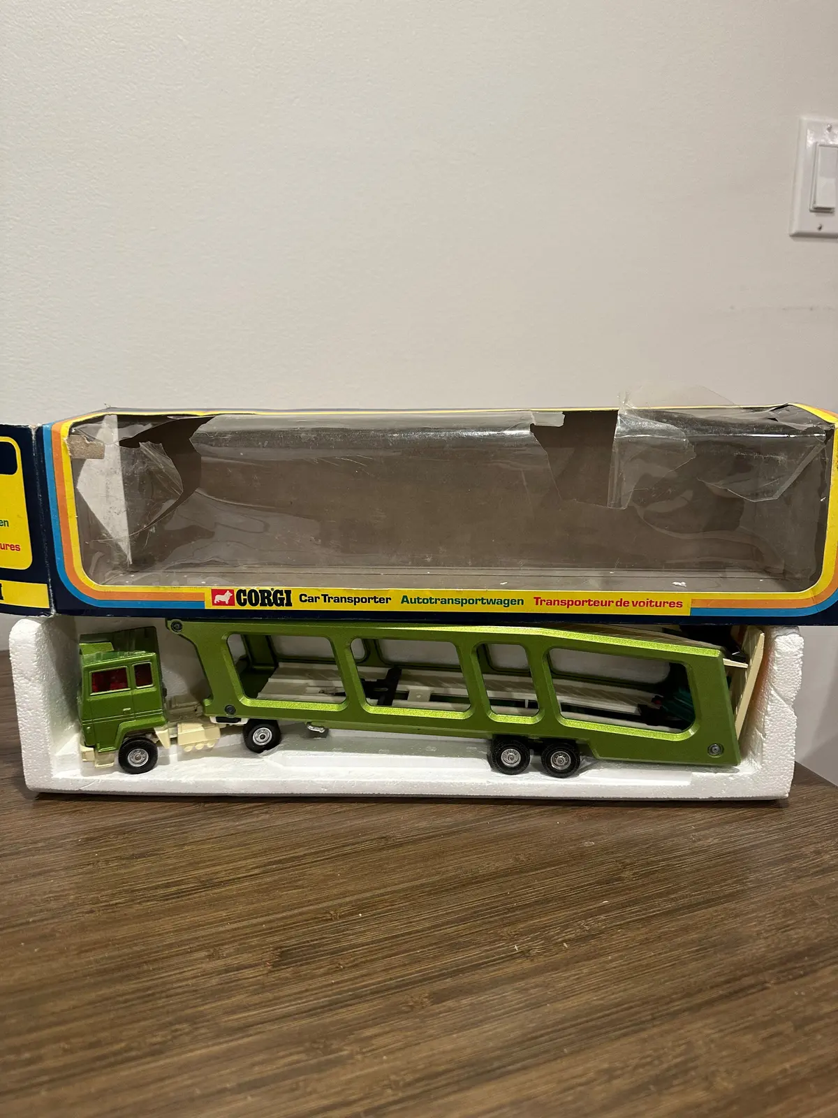 Corgi Major 1159 Car Transporter With Original Box 1