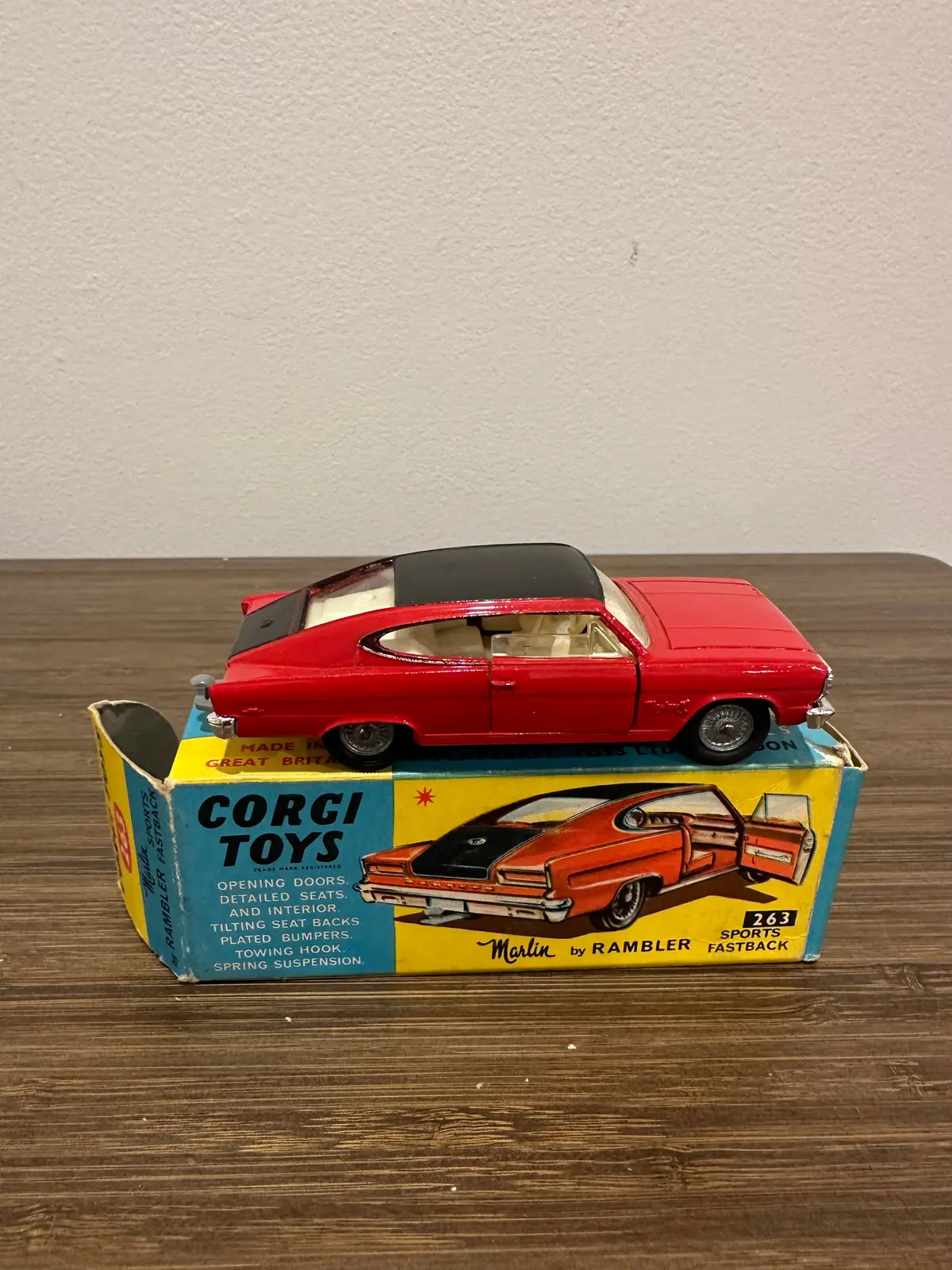 Corgi Toys 263 Rambler Marlin With Original Box 1