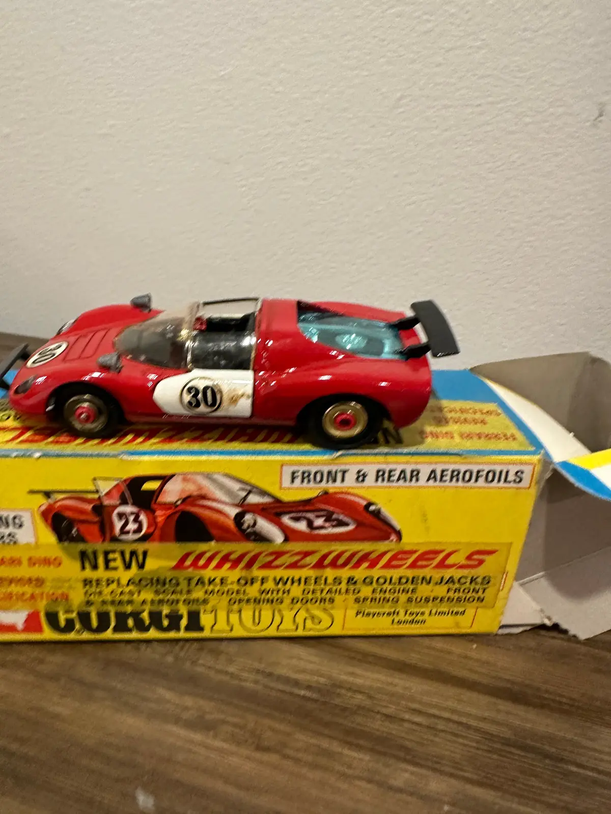 Corgi Toys 344 Ferrari Dino 206 With Original Box 2
