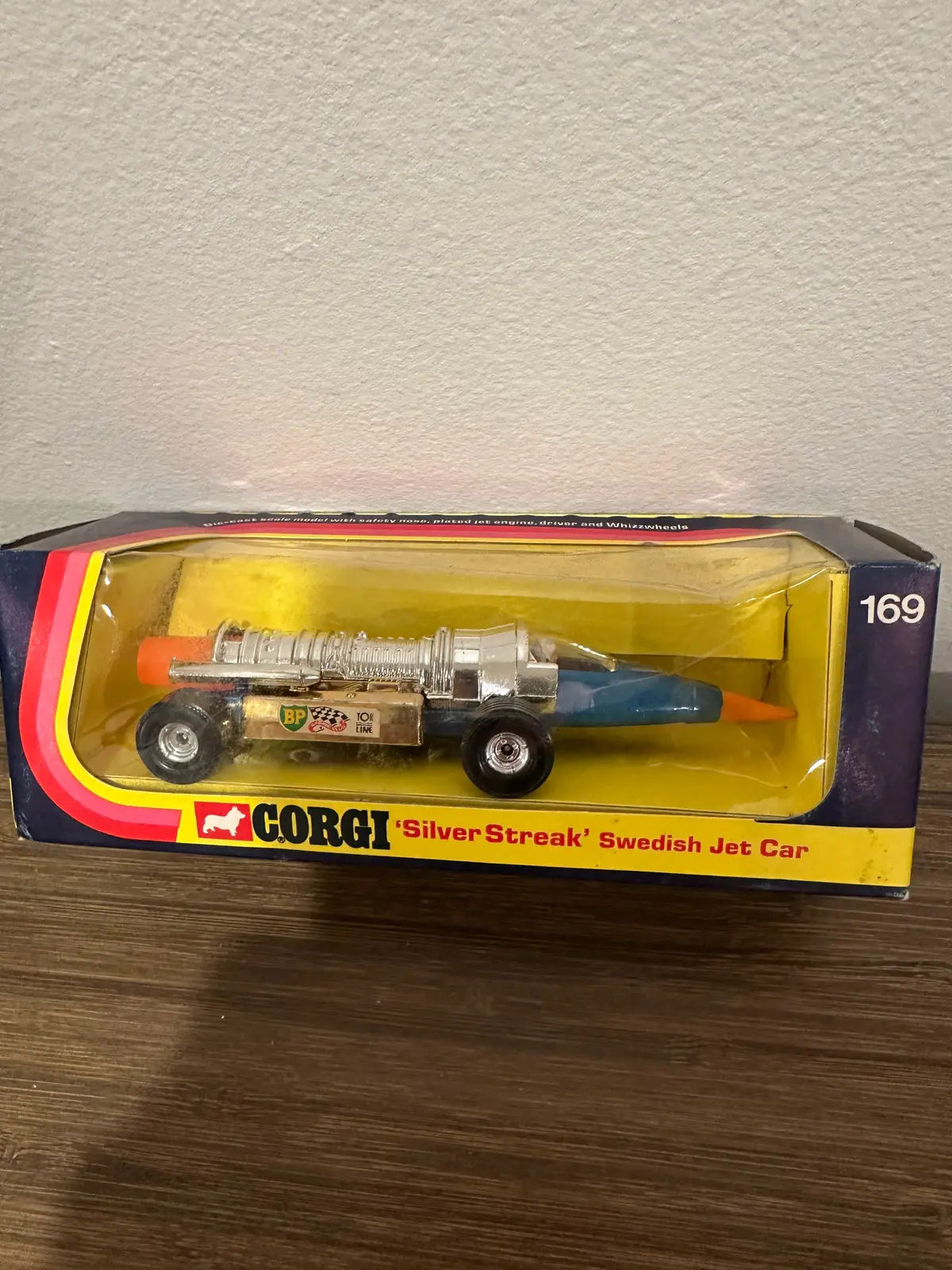 Corgi Toys Silver Streak Dragster With Original Box 1