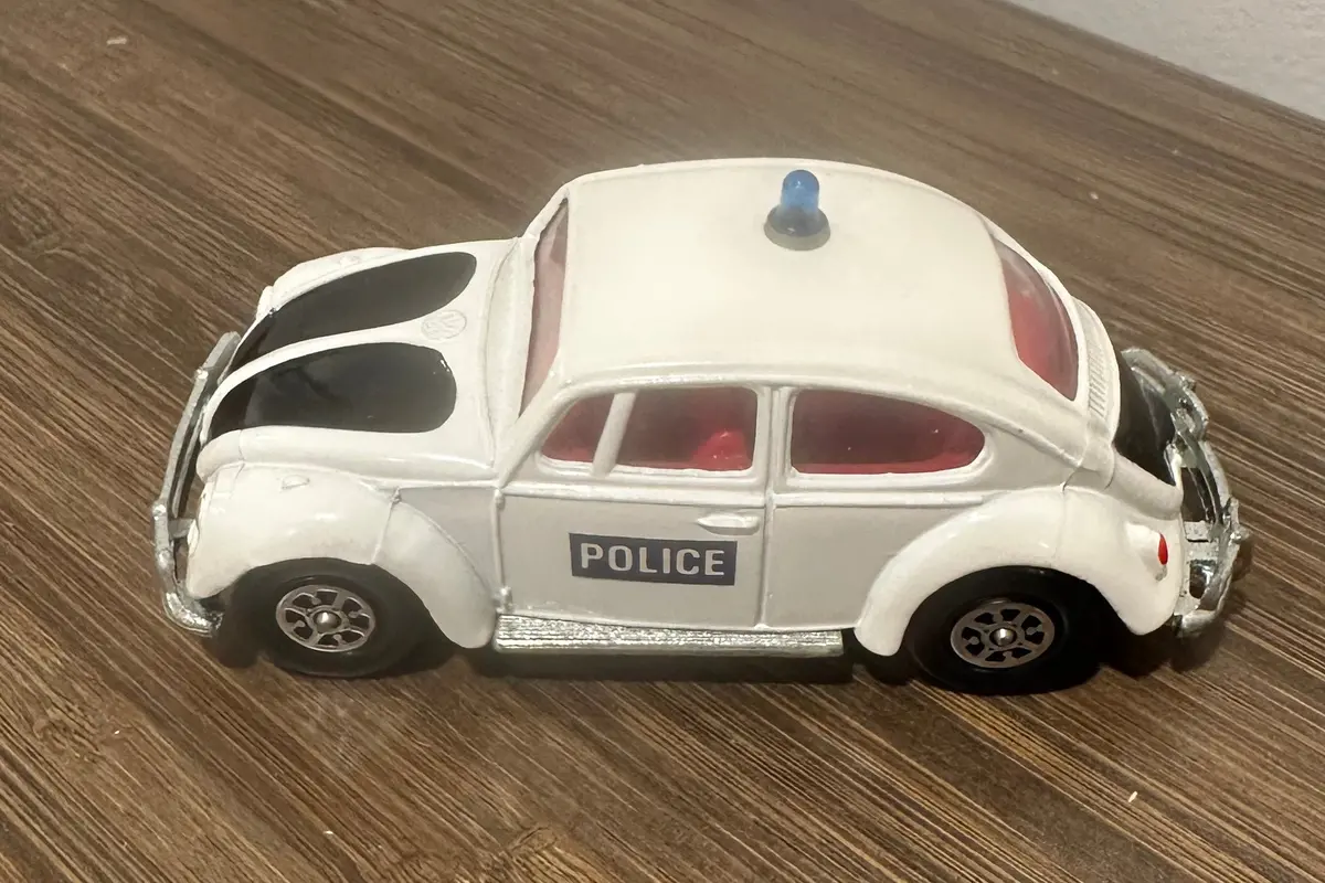 Corgi Toys 373 Vw1200 Police Car 1