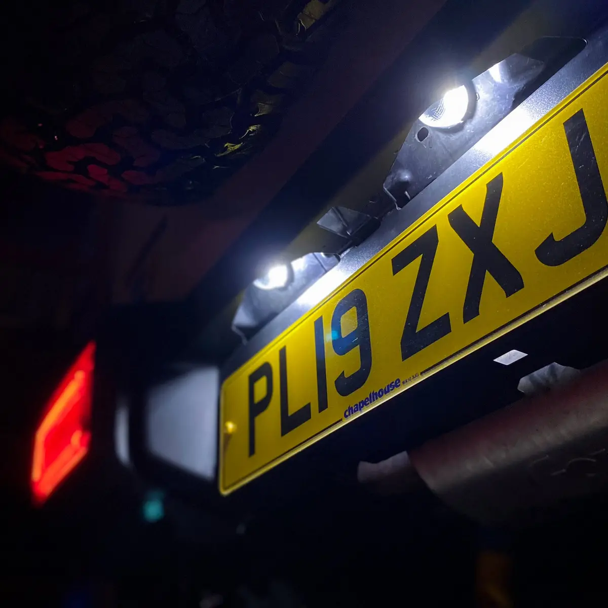 Jimnystyle Led Rear Number Plate Lights For Suzuki Jimny (2018+) 1