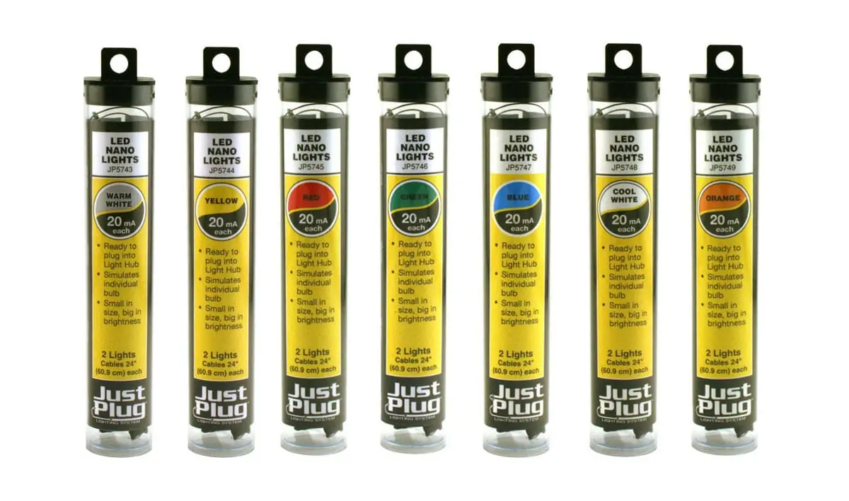 Woodland Scenics Nano Led Lights Yellow 2