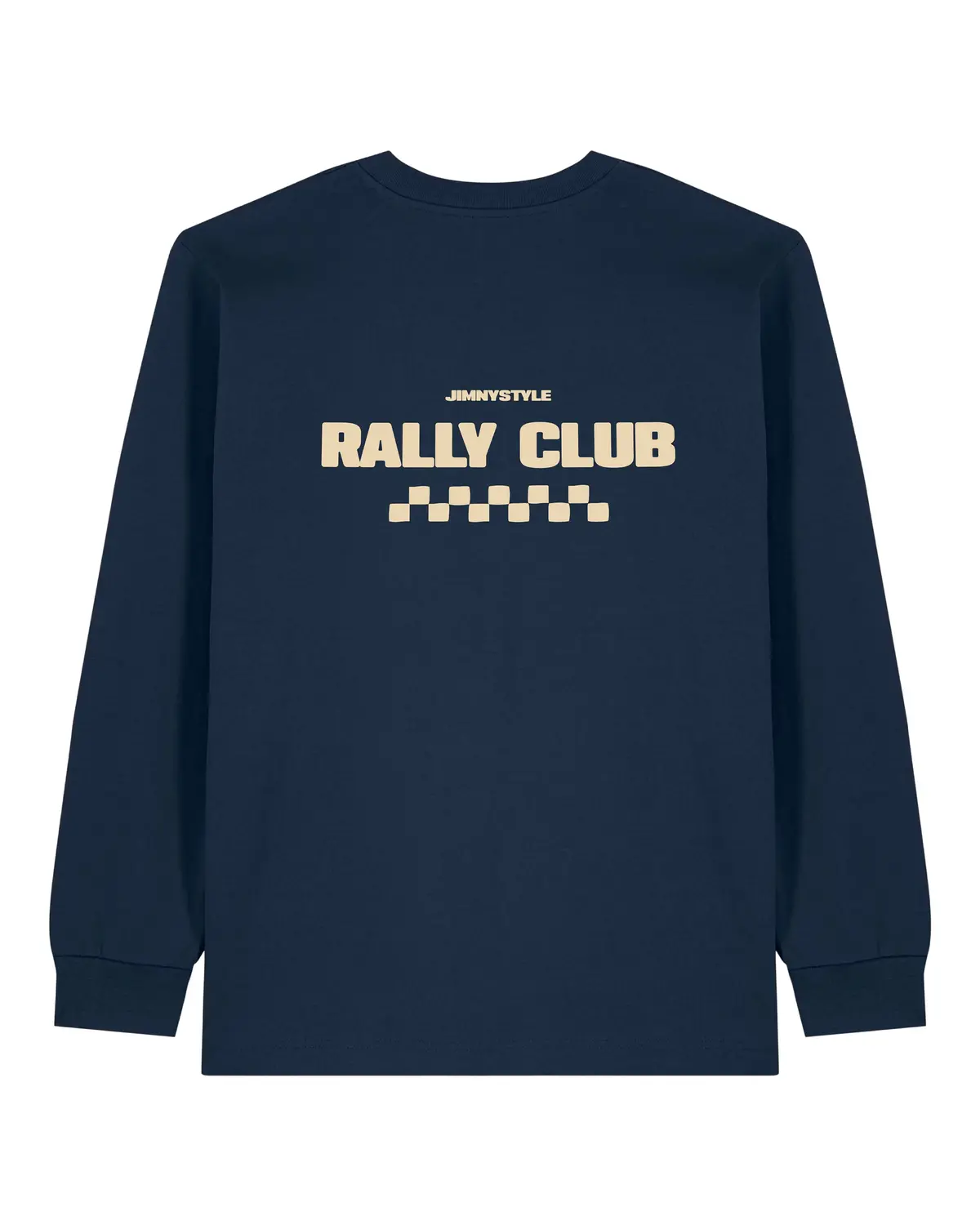 Jimnystyle Rally Club T-Shirt - Long Sleeve - Navy Blue 1