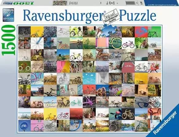 Ravensburger 1500Pc - 99 Bicycles 1