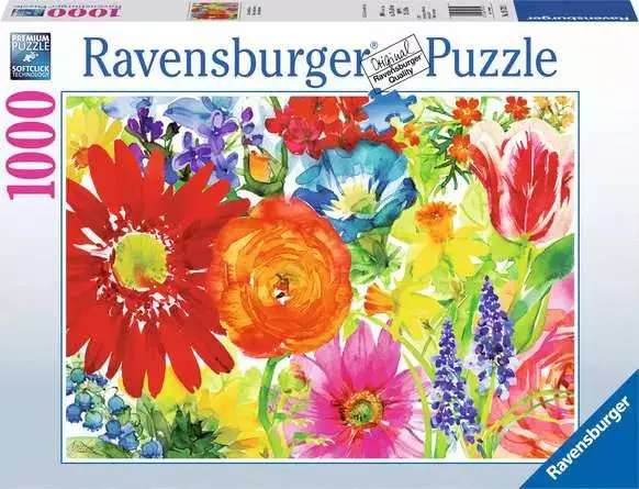Ravensburger 1000Pc - Abundant Blooms 1