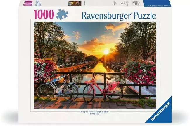 Ravensburger 1000Pc - Bicycles In Amsterdam 1