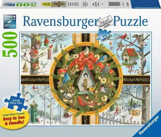 Ravensburger 500Pc - Christmas Songbirds 1