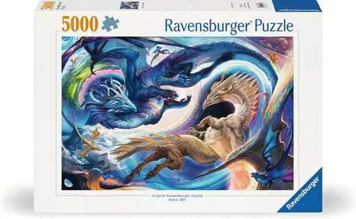 Ravensburger 5000Pc -Dragon Day And Night 1