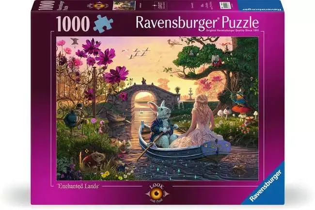 Ravensburger 1000Pc - Look And Find - Enchanted Lands 1