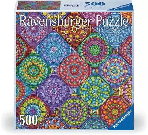 Ravensburger 500Pc - Elspeth Mclean: Magnificent Mandalas 1