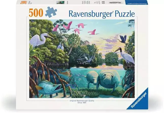 Ravensburger 500Pc -Manatee Moments 1