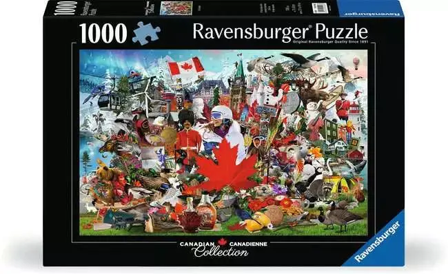 Ravensburger 1000Pc - Canadian Collection: Oh, Canada! 1