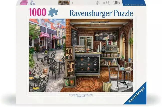 Ravensburger 1000Pc - Quaint Cafe 1