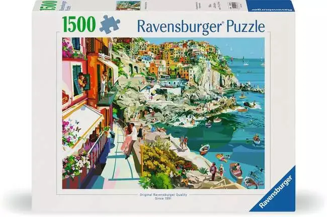 Ravensburger 1500Pc - Romance In Cinque Terre 1