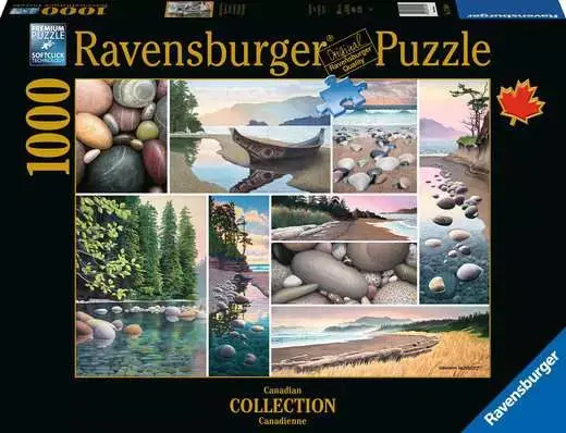 Ravensburger 1000Pc - Canadian Collection: West Coast Tranquility 1