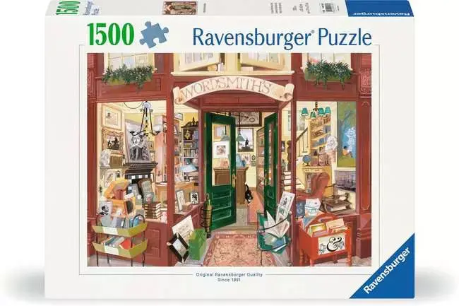 Ravensburger 1500Pc - Wordsmith's Bookshop 1