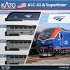 Kato N Amtrak Alc-42 & Superliner Phase Vi 4-Unit Set 10-1788 1