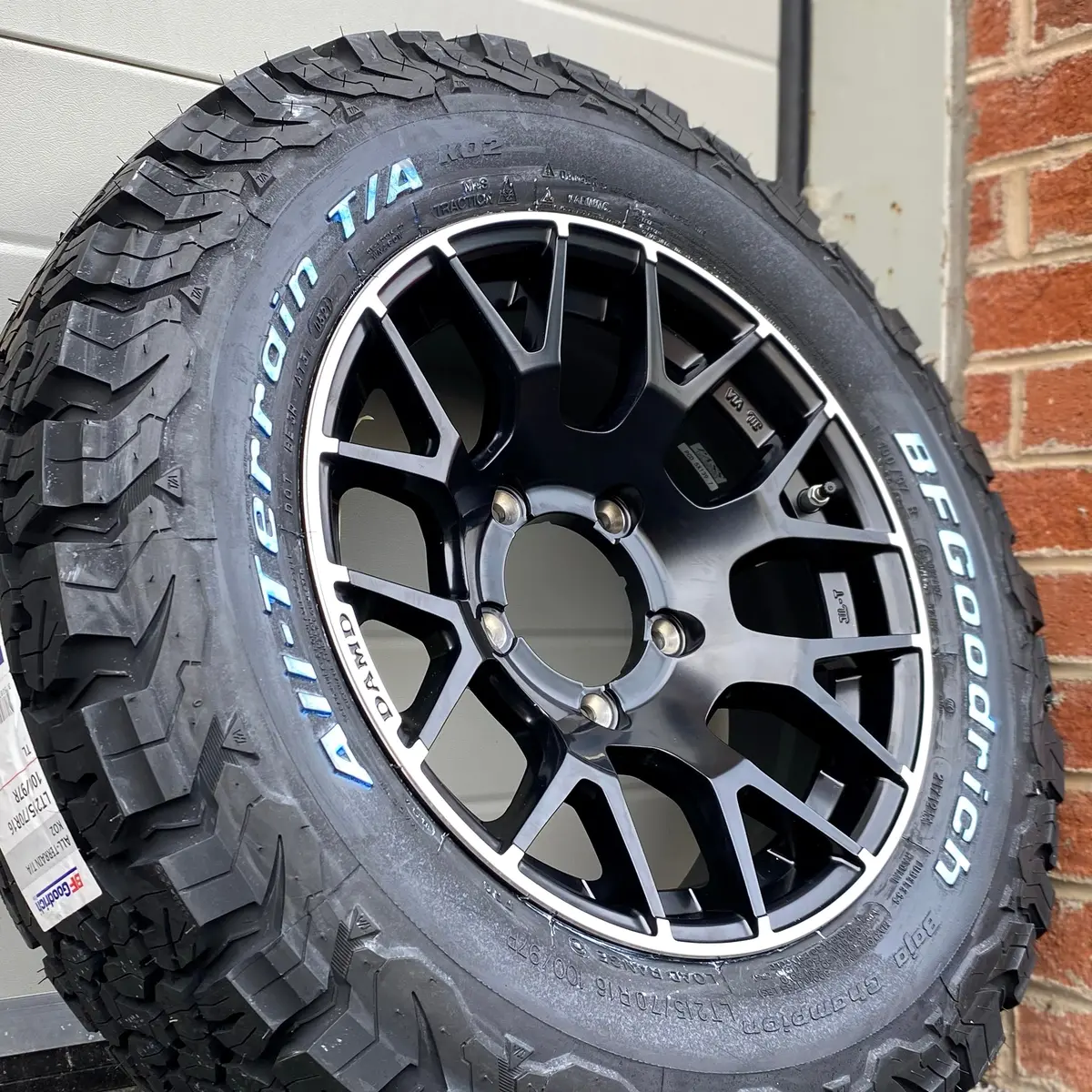 Damd Little G 16" Wheel & Tyre Package For Suzuki Jimny (1998+) 1