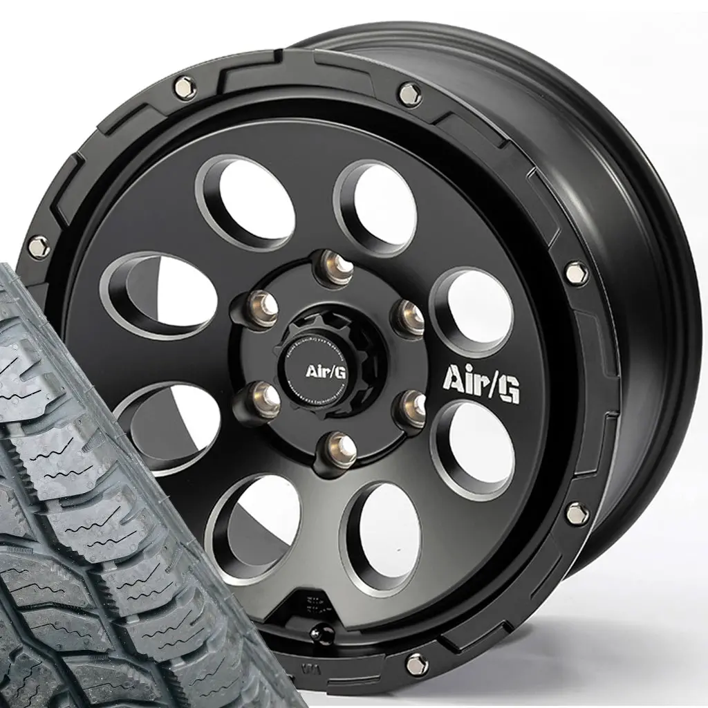 Air/G Massive 17" Wheel & Tyre Package For Toyota Fj Cruiser 1